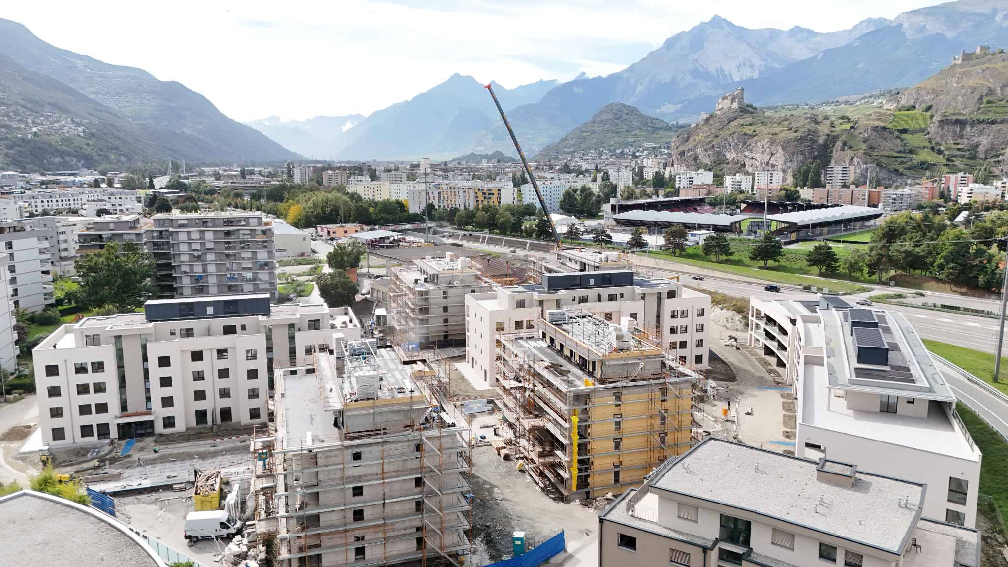 Lot D-402 - Appartement de 3.5 pces en attique