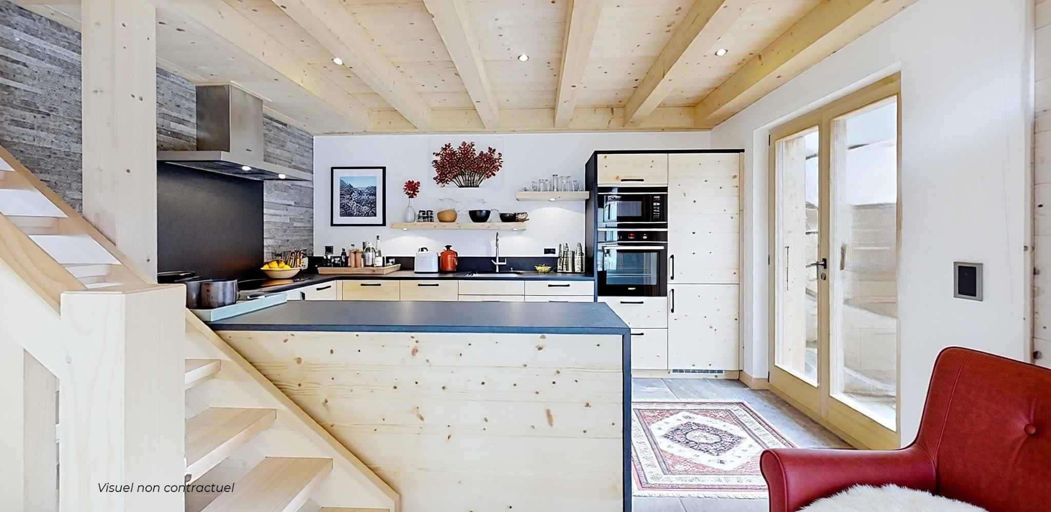 Projet neuf – Chalet individuel en mélèze à fort potentiel énergétique