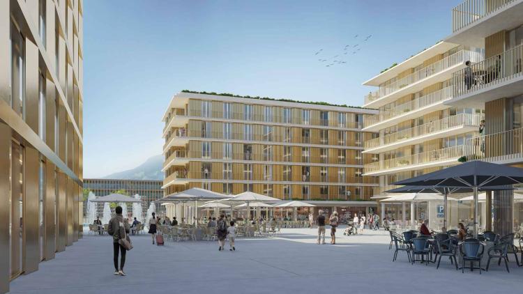 OPPORTUNITÉ - Arcade neuve de 142 m2 à louer dans le quartier Cour de Gare